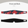 thumbnail image 2 of Yiaed Rose Flowers Print Sleep Mask Blackout - Soft Eye Cover for Sleeping with Adjustable Veclro Breathable Eye Blindfold for Night Nap Travel, 2 of 7
