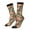 2 Black-1, variant on Squirrel And Nuts Print Adult Socks for Men & Women,Calf Socks, Ankle Socks,Boots Socks,Breathable Casual Sock,Unisex Crew Socks