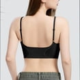 thumbnail image 7 of FITORON Wireless Bra for Women No Show T Shirt Bra Seamless Comfort Everyday Lightly Lined Black,Size M, 7 of 7
