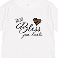 thumbnail image 4 of Inktastic Well Bless Your Heart with Leopard Print Boys or Girls Long Sleeve Toddler T-Shirt, 4 of 5