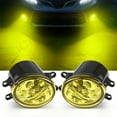 thumbnail image 4 of Pair LED Front Bumper Yellow Fog Light Left&Right For 2008-2011 Toyota Highlander, 4 of 10