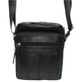 thumbnail image 3 of Mens Genuine Leather Shoulder Messenger Bag for Men Adjustable Shoulders Sling Crossbody Bags for Travel Work Business Handbag, 3 of 7