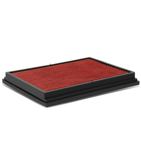 - Audi A4 / S4 / RS4 Reusable & Washable Replacement High Flow Drop-in Air Filter (Red)