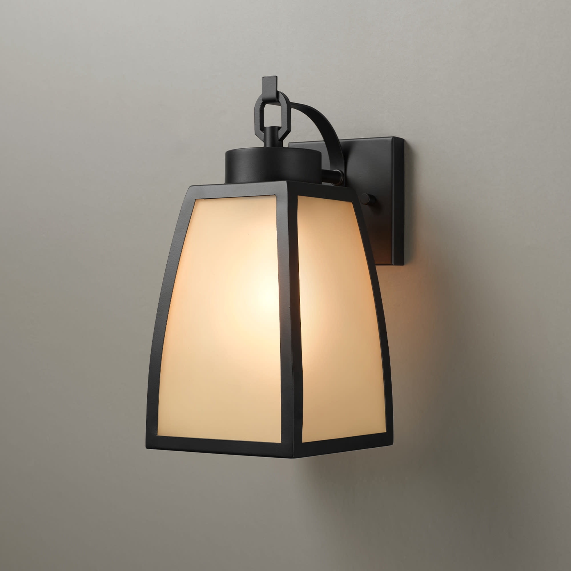Globe Electric 91011571 13" Tall Led Outdoor Wall Sconce - Black