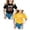 Black 1PCS & Yellow 1PCS, variant on XEGLSBU 3 Pack Girls Shirts with Heart Printing Short Sleeve Tee Casual Tops Summer (Size 11-12 Years)