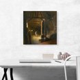 thumbnail image 2 of ARTCANVAS The Barn At Deers Farm 1911 Canvas Art Print by George Clausen - Size: 18" x 18" (1.50" Deep), 2 of 9