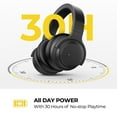 thumbnail image 5 of Bluetooth Headphones Noise Cancelling Headphones Wireless & Wired over Ear with Microphone for TV PC, 5 of 9
