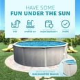 thumbnail image 3 of Aquarian Phoenix 24' x 52" Steel Frame DIY 6- to 8-Person Above Ground Pool, 3 of 10