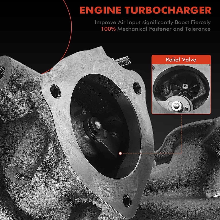 A-Premium Complete Turbo Turbocharger Kit, with Wastegate Actuator 