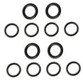 thumbnail image 1 of 12 Pcs Support de Frein à Disque pour Vélo Anneau Rond Joint en Caoutchouc (Noir), 1 of 8
