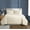 Natural, variant on Brooklyn Loom Essential 100% Cotton Washed Softness 2-Piece Twin XL Comforter Set in Grey, Solid Color, OEKO-TEX Certified