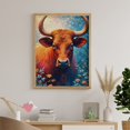 thumbnail image 6 of Diamond Art Kits for Adults, Majestic Bull Amidst Blooms 5D Diamond Painting Kits for Adults Beginners, DIY Full Drill Diamond Painting, Gem Art and Crafts 12x16, 6 of 7