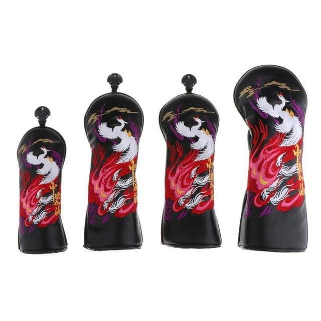 Hybrid Golf Club Head Cover Woods Putter Headcover con etiquetas intercambiables No. Cuero de PU + Terciopelo 2 Zulema fundas para palos de golf