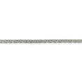 thumbnail image 2 of Collier Pendentif Chaîne Spiga Ronde 3mm en Argent Sterling 925 Charme Blé, 2 of 9
