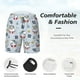 thumbnail image 3 of Fotbe Swimming Shark Traje de Baño para Hombre – Shorts de Natación de Secado Rápido con Forro y Bolsillos-X-Large, 3 of 6