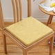 thumbnail image 1 of Cojín de lino, 1 pieza, cojines para silla de comedor, cojín para silla, desmontable y lavable, cojín para silla de casa u oficina, almohadilla de esponja gruesa, diseños de correa antideslizante, alm, 1 of 6