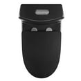 thumbnail image 3 of WinZo WZ5040B Elongated One Piece Toilet with Comfortable Seat Height Soft Closing Seat Modern Bathroom Matte Black, 3 of 7