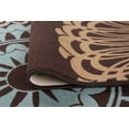 thumbnail image 6 of Transitional 9x12 Area Rug (9'3'' x 12'6'') Geometric Brown, Beige Living Room Easy to Clean, 6 of 9