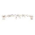 thumbnail image 3 of Rhinestone Flower Bridal Headpiece for 1 Comb Elegant Wedding Accessories, 3 of 5