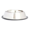 thumbnail image 6 of Iconic Pet 2-Pack Stainless Steel Non-Skid Pet Bowl For Dog Or Cat, 64 Oz, 8 Cup, 6 of 12