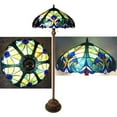 thumbnail image 2 of CHLOE Liaison Tiffany-style 2 Light Victorian Floor Lamp 18" Shade, 2 of 3