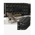 thumbnail image 1 of Paneles Decorativos 3D para Pared,Panel Decorativo 3D PVC color negro, 1 of 4