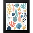 thumbnail image 2 of Vess, June Erica 19x24 Black Modern Framed Museum Art Print Titled - Reef Assortment II, 2 of 5