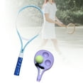 thumbnail image 4 of Vsenkes Tennis Ball Self Practice Training Lightweight Tool Tennis Racket Tennis er Set for Park Backyard Blue, 4 of 8