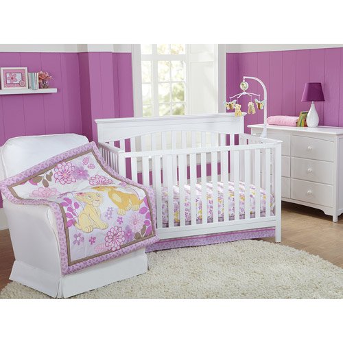 Disney Baby Bedding Lion King "Nala" 3Piece Crib Bedding Set Walmart