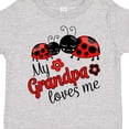 thumbnail image 4 of Inktastic My Grandpa Loves Me with Cute Ladybugs Boys or Girls Toddler T-Shirt, 4 of 5