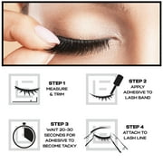 Eylure Wispy False Eyelashes, No. 117, 3 Pairs