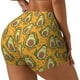 thumbnail image 1 of Fotbe Avocado Dog Shorts Sin Costuras – Shorts Deportivos de Cintura Alta para Mujer, Elásticos para Gimnasio, Yoga, Running o Ciclismo-XX-Large, 1 of 8