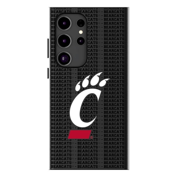 Keyscaper Cincinnati Bearcats Text Backdrop Galaxy Magnetic Bump Case