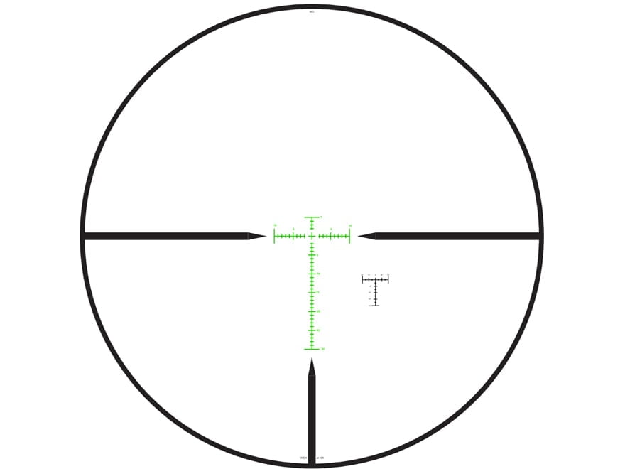 Hi-Lux Optics Automatic Ranging Trajectory  2-10x42mm LPVO Rifle Scope, 30mm Tube, HR1 MOA Reticle, Green Illumination, Matte Black