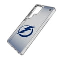 thumbnail image 2 of Tampa Bay Lightning Linen Logo Galaxy Clear Case, 2 of 6