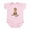 Petal Pink, variant on CafePress - Infant Bodysuit - Baby Light Bodysuit, Size Newborn - 24 Months