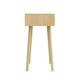 thumbnail image 5 of Atlantic Loft & Luv Coda Rattan Desk with Drawers, 34.75 W x 15.75" D x 31" H, Natural, 5 of 7