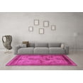 thumbnail image 3 of Ahgly Company Indoor Rectangle Oriental Pink Industrial Area Rugs, 4' x 6', 3 of 4
