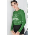 thumbnail image 3 of Old Glory Womens I Want Yarn Knitting Ugly Christmas Sweater Long Sleeve T Shirt, 3 of 6