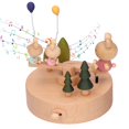 thumbnail image 4 of Cajas De Música De Madera, Caja De Música, Cajas De Música Caja De Música De Madera Para Cumpleaños Navidad ANGGREK Otros, 4 of 8