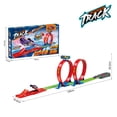 thumbnail image 3 of Pista de Juguete de Carros con Doble Loop 360° y Rampa de Velocidad, 3 of 4