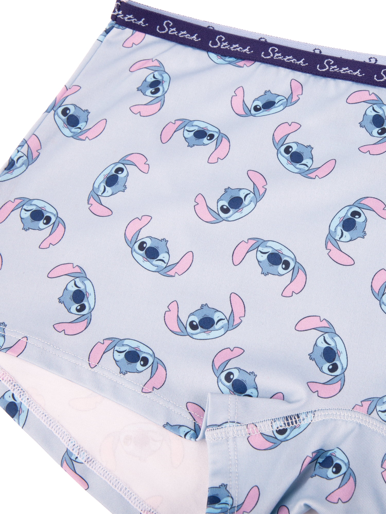 Disney's Stitch Woman's and Juniors Boyshort Underwear, 2-Pack, Size S-XL