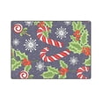 thumbnail image 3 of CADecor Christmas Reindeer And Holiday Items Throw Blanket Bed Sofa Blanket 58x80 inches, 3 of 3