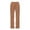 Coffee, variant on Seductiva Women Flowy Pants Women's Casual Linen Cotton Drawstring Straight Leg Pants Beach Pants Loose Fit