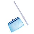 thumbnail image 1 of 100 Cm De Aluminio Telescópico Poste Piscina Spa Hojas Colector Removedor Hoja Rastrillo Malla 40 Cm, 1 of 9