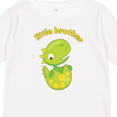 thumbnail image 4 of Inktastic Little Brother Dinosaur Boys Long Sleeve Toddler T-Shirt, 4 of 5