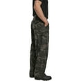 thumbnail image 4 of Brandit M65 Cargo Long Pants - Dark Camo - Classic Army-Style Loose Fit (M), 4 of 7