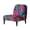 Tropical Flowers Black, variant on HELLHERO Stretch Anti-Wrinkle Armless Slipper Chair Slipcover with Tropical Pattern, Dust Protection Chair Cover for Dining Room and Living Room