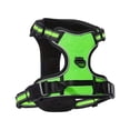 thumbnail image 2 of No Pull Dog Harness for Large Dogs, Adjustable Mesh Breathable Dog Vest Harness with Front D Ring, Heavy Duty Reflective Dog Walking Harness for Training Hiking, Green, 1 Pack, 2 of 8