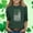 Multicolor, variant on Girls St Patricks Day Shirt with USA Flag & Shamrocks, Soft Long Sleeve Graphic Tee for Kids Kids to Teens,Size 7-8T